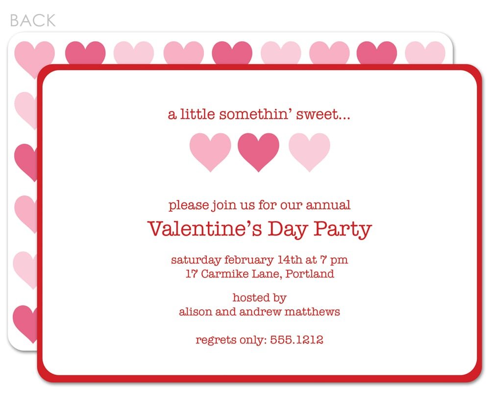 Valentine Party Invitations â Fleeciness Info